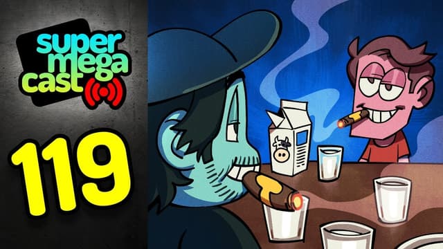 Youtube profile pic for SuperMegaCast - EP 119: Milk and Cigarettes