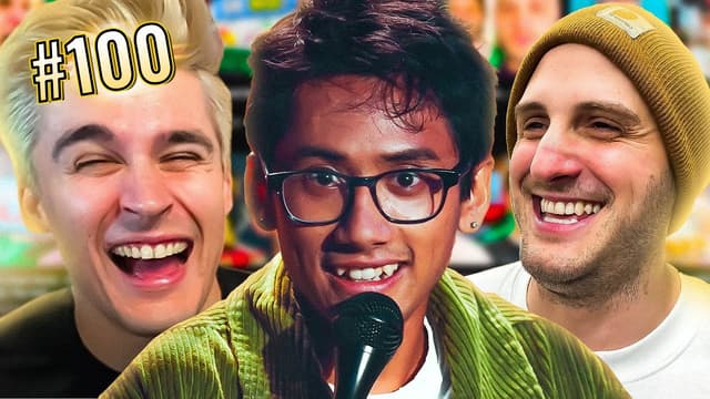 A youtube thumbnail wor The Yard 100th Episode Special! (ft. Diya)