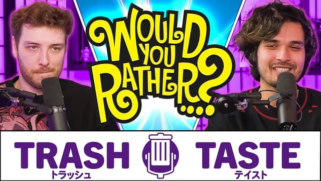 Youtube profile pic for The hardest choices we had to make... | Trash Taste #185