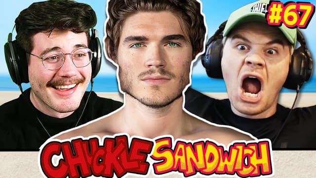 A youtube thumbnail wor Schlatt's Plan to Get Ripped ft. Will Neff - Chuckle Sandwich EP 67