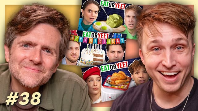 Youtube profile pic for The Eat It Or Yeet It Retrospective w\ Garrett Palm | Smosh Mouth 38