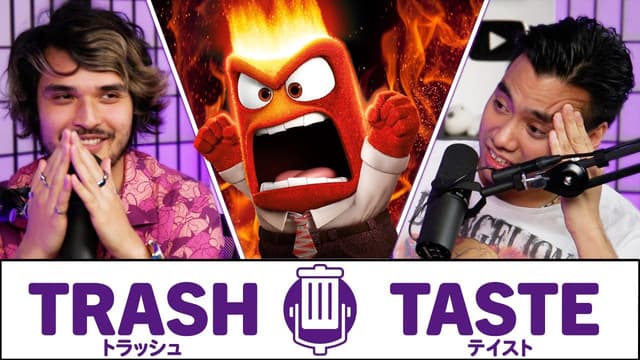 A youtube thumbnail wor We CANNOT Stop Arguing | Trash Taste #65