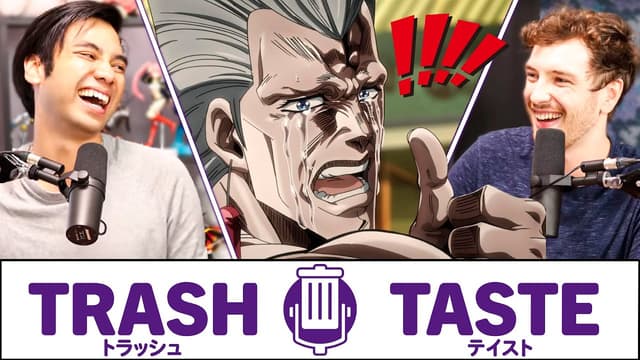 A youtube thumbnail wor The WORST Fandoms in Anime | Trash Taste #16