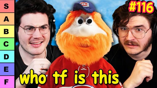 Youtube profile pic for Ranking Sports Mascots We've Never Seen Before | Chuckle Sandwich