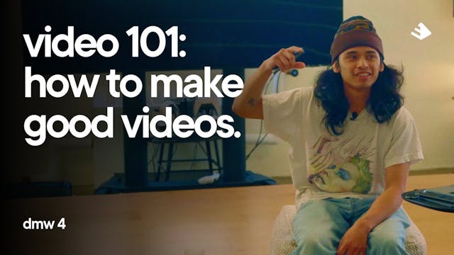 Youtube profile pic for video 101: how to make good videos.