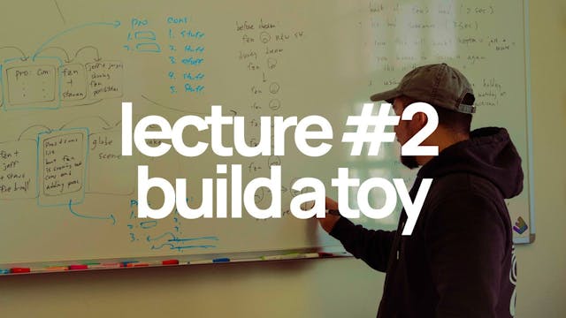 Youtube profile pic for lecture #2 -- build a toy