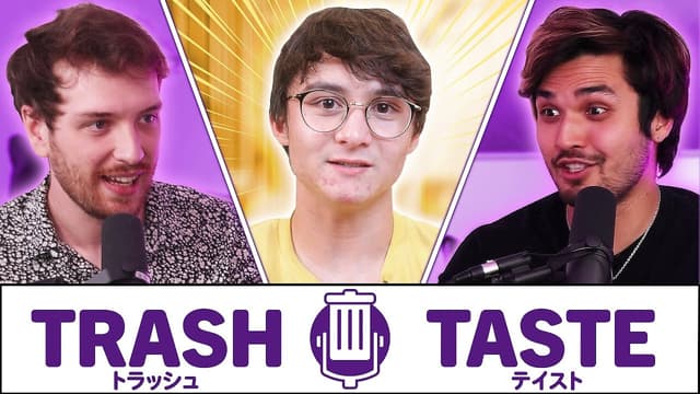 A youtube thumbnail wor Daily Life of a Mad Scientist (ft. @MichaelReeves) | Trash Taste #109