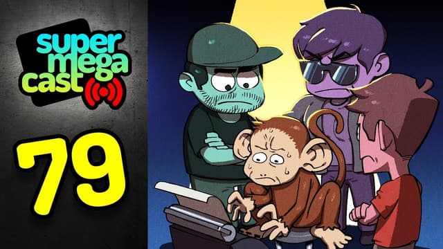 Youtube profile pic for SuperMegaCast - EP 79: The Infinite Monkey Theorem (w/ Ross O'Donovan)