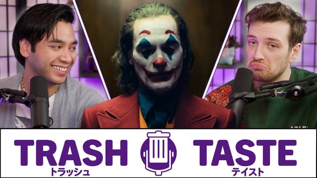 A youtube thumbnail wor WE LIVE IN A SOCIETY | Trash Taste #75