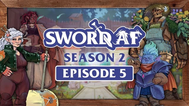 Youtube profile pic for S2E5 The Gang Goes on Trial (ft. Arasha Lalani) | Sword AF