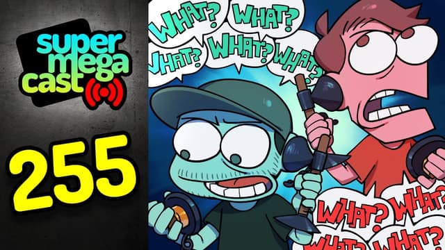 A youtube thumbnail wor SuperMegaCast - EP 255: Long Distance Podcast