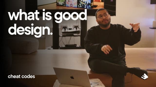 Youtube profile pic for what is good design