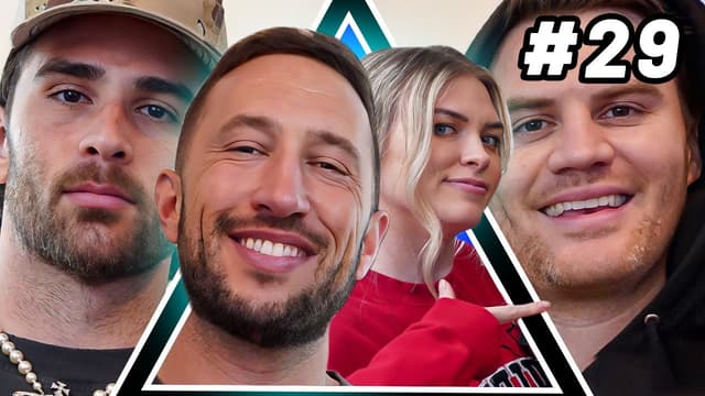 A youtube thumbnail wor Mike Majlak, QTCinderella, Hasan & Will Have A Serious Conversation.. (Deepfakes, CryptoZoo & More)