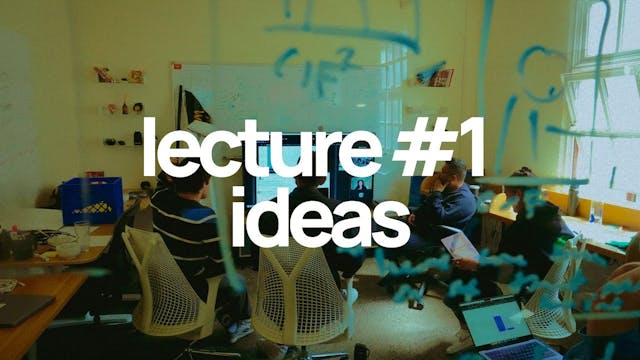 A youtube thumbnail wor lecture #1 -- ideas (now we're just vibing though lol)