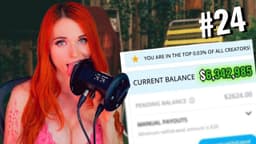 Thumbnail for Amouranth tells us how much she made on OF | The Yard