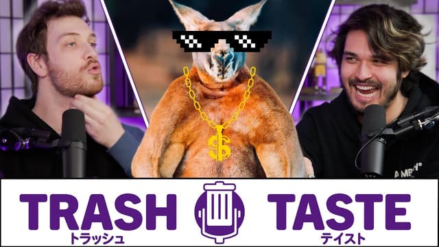 A youtube thumbnail wor Animals We Could Beat in a Fight | Trash Taste #91