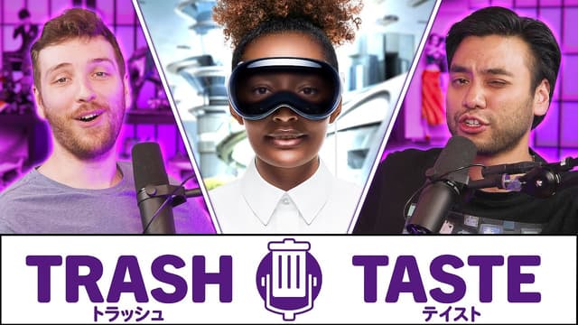 A youtube thumbnail wor THE FUTURE SUCKS | Trash Taste #164