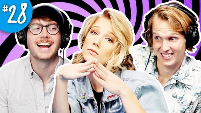 Youtube profile pic for Should Courtney Get Hypnotized? w\ Podcast But Outside - SmoshCast #28