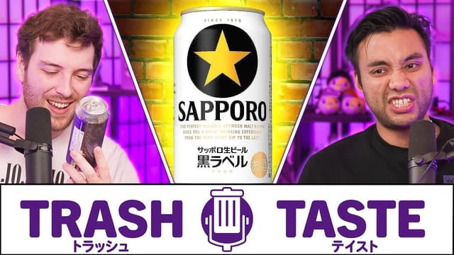 Youtube profile pic for We Drunk Every Beer in JAPAN | Trash Taste #174