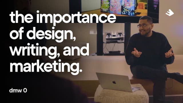 A youtube thumbnail wor dmw class 0: why design, marketing, and writing matter.