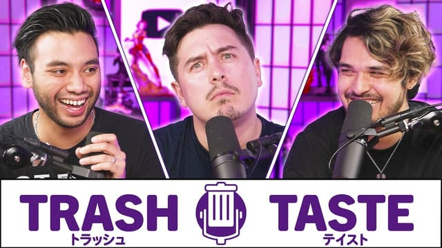 A youtube thumbnail wor MR. AFFABLE RETURNS (ft. @AbroadinJapan) | Trash Taste #122