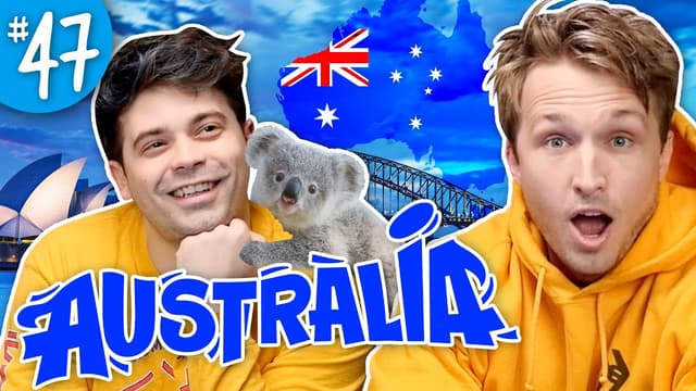 Youtube profile pic for We’re Going to Australia! - SmoshCast #47