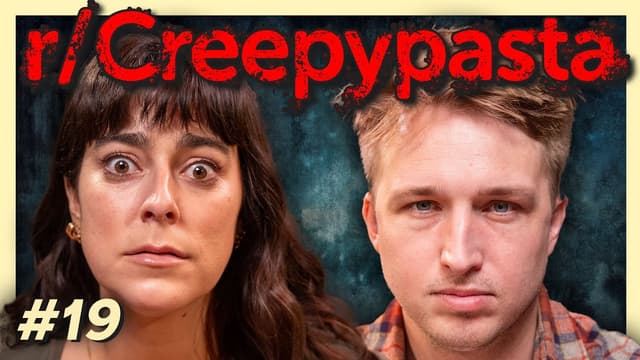 A youtube thumbnail wor Reading The Internet's Scariest Stories | Smosh Mouth 19