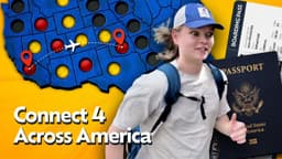 Thumbnail for We Played Connect 4 by Travelling to Actual US States