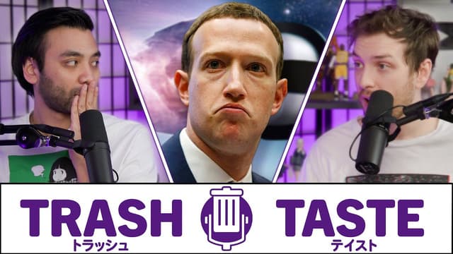 A youtube thumbnail wor The Metaverse was a Mistake | Trash Taste #93