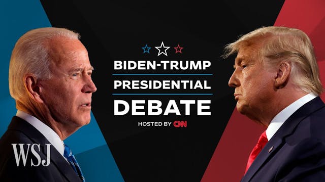 Youtube profile pic for Watch Live: Biden and Trump in the First 2024 Presidential Debate | WSJ