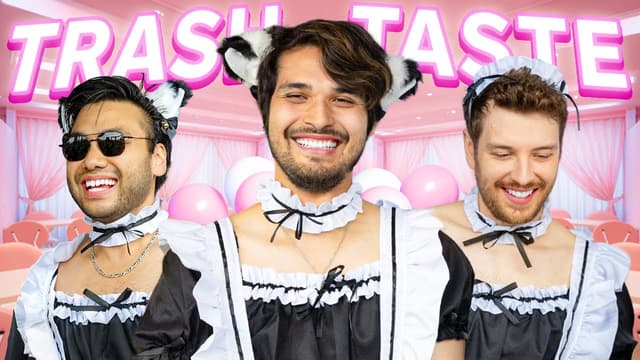 Youtube profile pic for We Became MAIDS for a Day and FAILED | Trash Taste Special