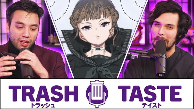A youtube thumbnail wor We Watched The Most CURSED ℌє𝖓𝖙𝖆𝖎 | Trash Taste #144
